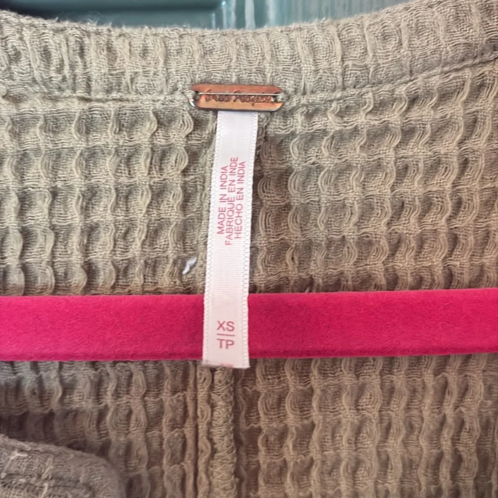 Free People Waffle one piece XS - Picture 4 of 7